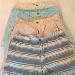 Lot of 4 Pairs American Eagle Shorts size 32 & 33